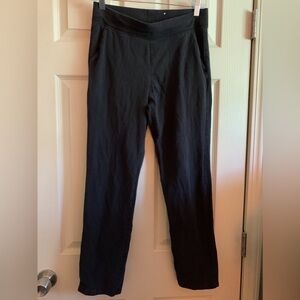 Casual Cotton Black Pants